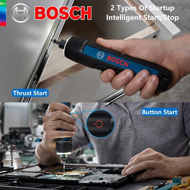 Parafusadeira sem fio BOSCH GO 3 3.6V Bateria de íon de lítio Recarregável Furadeira sem fio com caixa Conjunto de ferramentas profissionais Bosch go3