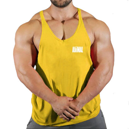 Summer Brand Fitness Tank Top Men Bodybuilding 2022 Gyms Clothing Fitness Men Shirt slim fit Vests pure cotton Singlets Muscle T