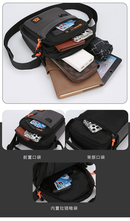 Casual Men's Handbag Shoulder Bag Lightweight Oxford Men Purse Small Crossbody Bag Fashion Stylish Men's Bag Messenger Bags SAC