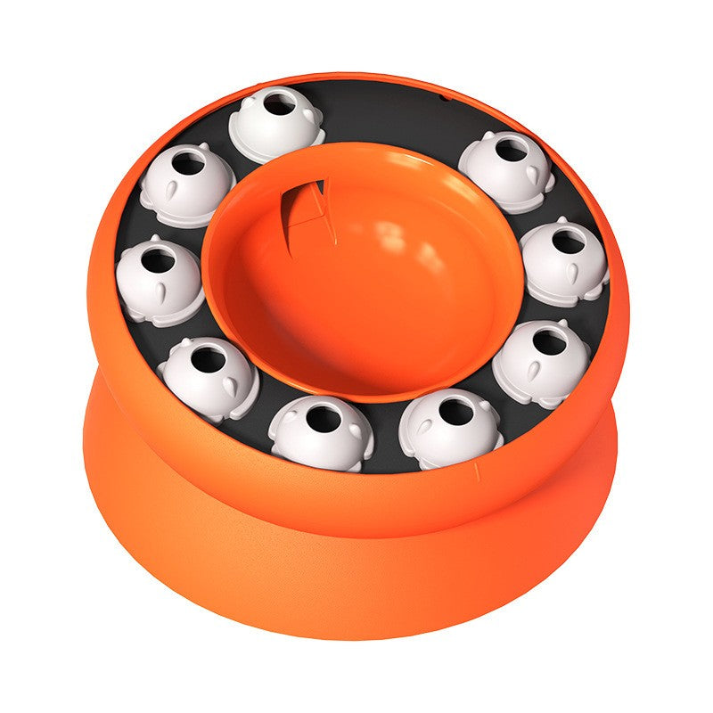 Brinquedo Interativo Multifuncional para Gatos, Quebra-cabeça Popular, Tigela de Comida Lenta com Vazamento, Brinquedos Interativos para Gatos de Estimação