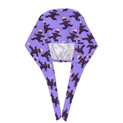 Custom S-Satorues G-Gojoes Cartoon Scrubs Cap Surgical Hats Women Men Skilled Operating Room Cap Operator Hats Lab Works Hat