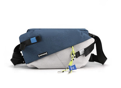 High Quality Nylon Panelled Waist Packs 2024 New Brand Unisex Chest Pack Casual Outdoor Travel Crossbody Bag Men Wasit Belt Bags
