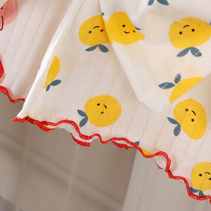 2 Pcs 2025 Summer Girl's Pajamas Sets Loungewear Set Strap Sleepwear Pants Skirt Baby Girl Clothes Sleeveless Children's Clothes