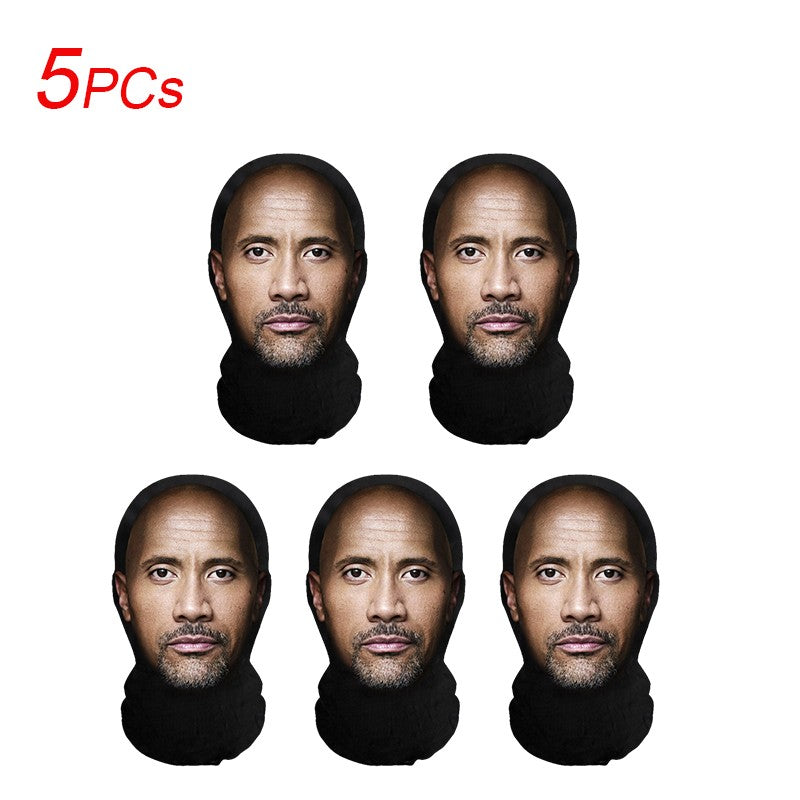 1~10PCs Personalized Realistic Mask with Full Face Prank Mask Headgear for Role-Play Halloween Cosplay