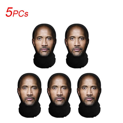 1~10PCs Personalized Realistic Mask with Full Face Prank Mask Headgear for Role-Play Halloween Cosplay