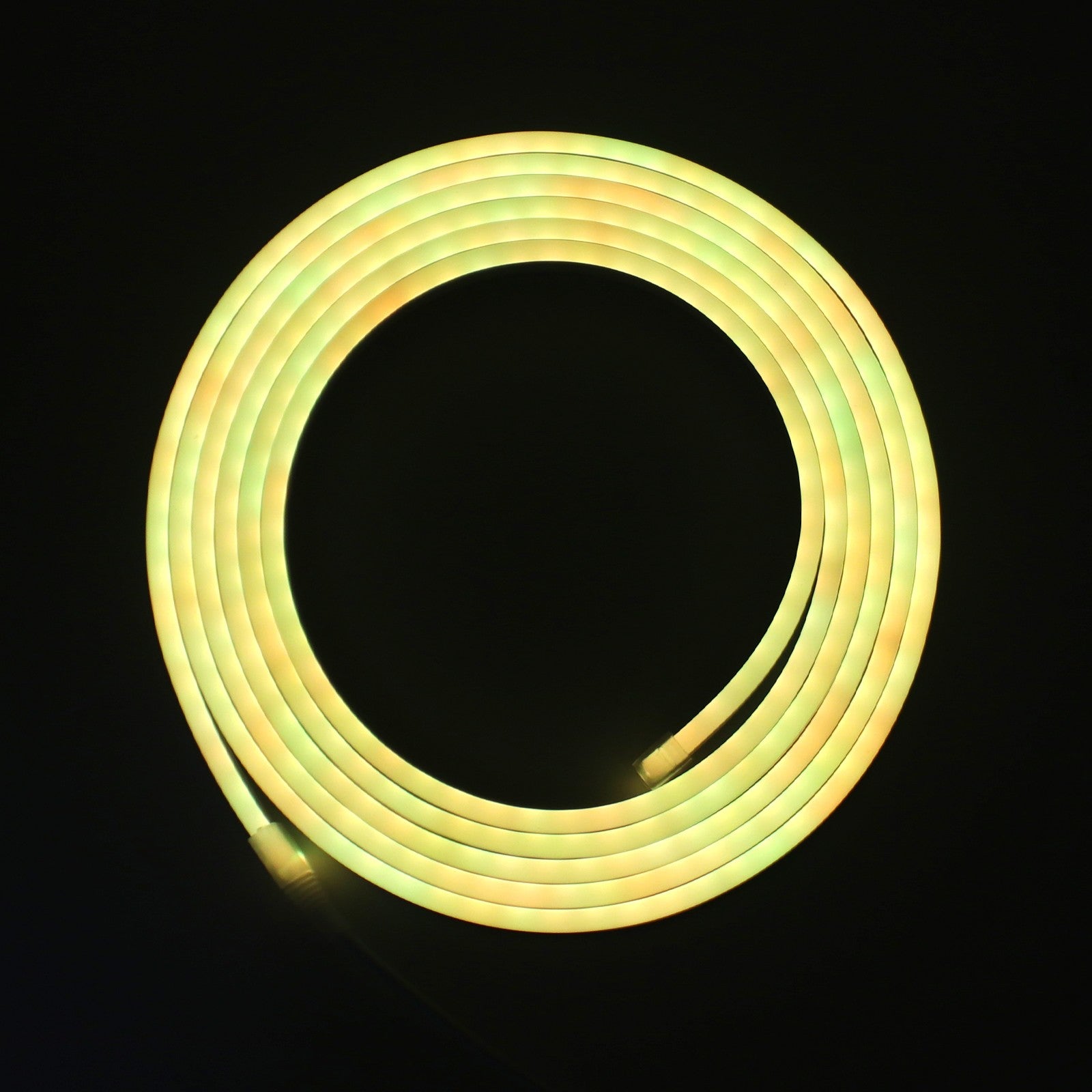 DC5V RGB LED Neon Light AA Battery Powered Bluetooth LED Strip SMD2835 IP65Waterproof Rating 108Leds/m With a remote control