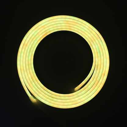 DC5V RGB LED Neon Light AA Battery Powered Bluetooth LED Strip SMD2835 IP65Waterproof Rating 108Leds/m With a remote control