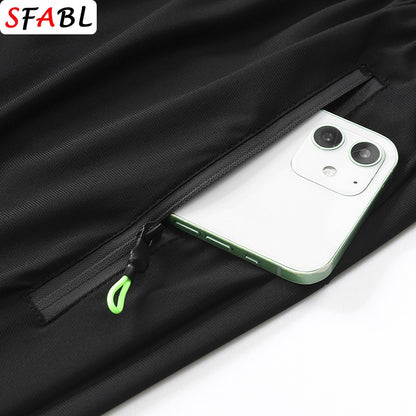 Summer New Joggers Men Shorts Quick Dry Sports Running Shorts Men Fashion Breathable Elastic Waist Board Short Pants Male Bottom