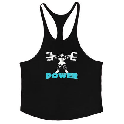Fitness Workout Shirt Men, Muscle Gym Stringer Vest, Bodybuilding Singlet, Fashion Breathable Durable Sleeveless Tank Top