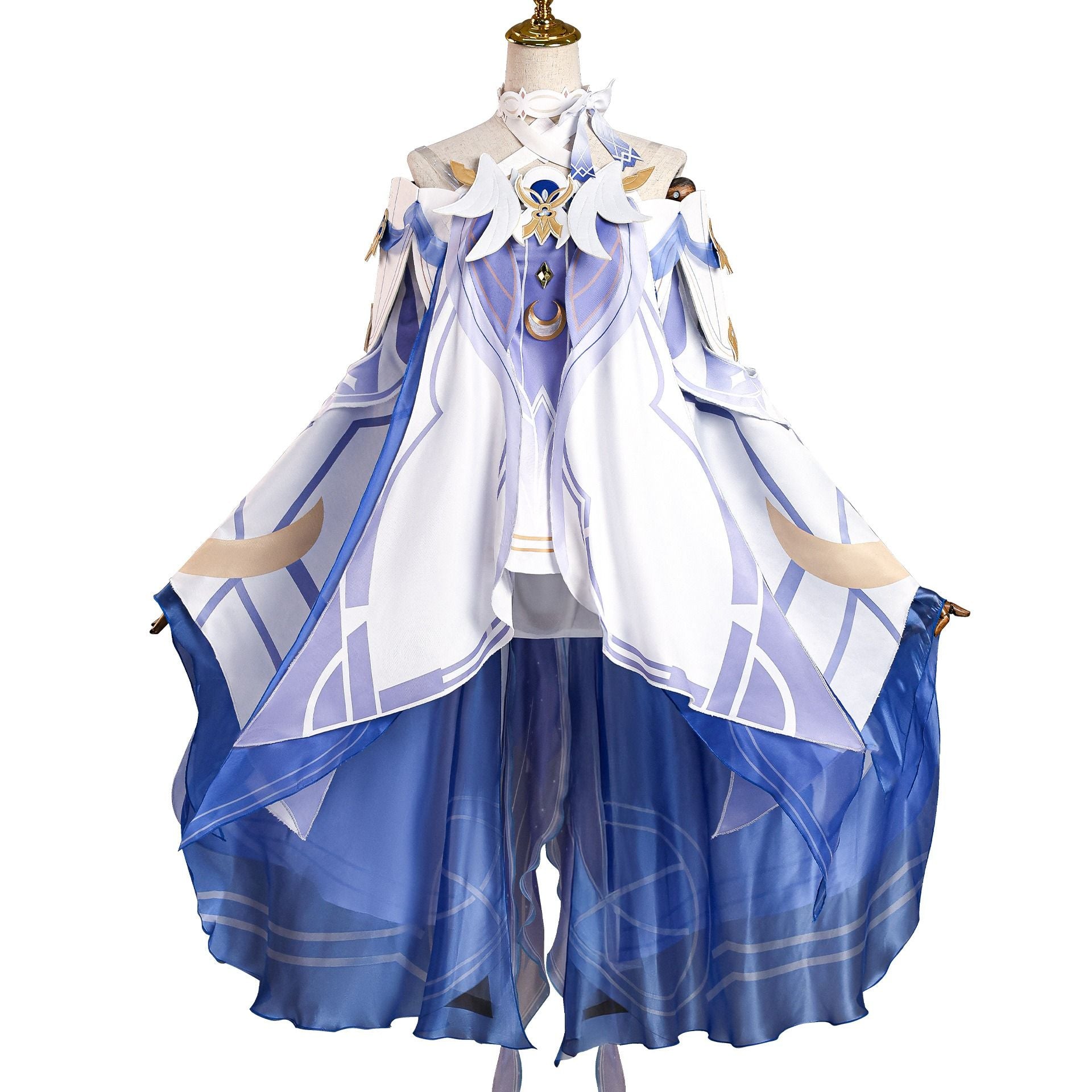 In Stock Game Genshin Impact New Arrival Damselette Columbina Cosplay Costume Full Set Uniform Outfits Columbina Cosplay
