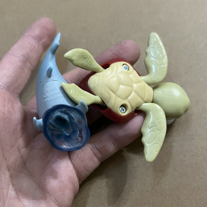 Disney Finding Nemo Sea Funny Turtles Crush and Bruce The Shark Action Figure Doll Toys Gifts for Children Kids
