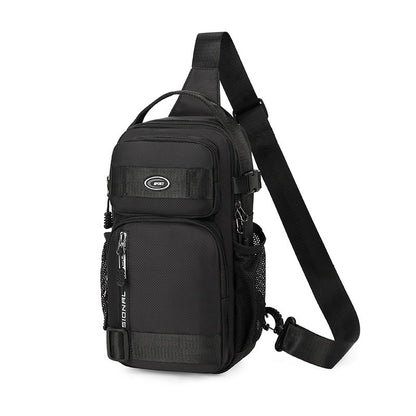 Men Riding Backpack Large Capacity Chest Bag Lightweight Crossbody Sling Bag Casual Outdoor Shoulder Pack for Men Crossbody Bags
