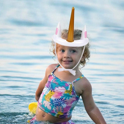Unicorn Inflatable Ring Toss Game Toys Kids Birthday Party Favors Gifts Hawaiian Summer Beach Pool Party Decoration Supplies
