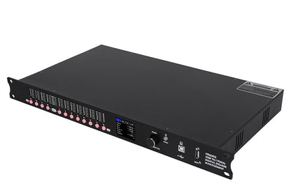DP48X Processador de Áudio Digital Profissional 4 Entradas 8 Saídas Processador Drive Rack com RIR DEQ Sistema de Gerenciamento de Alto-falantes 192KHZ