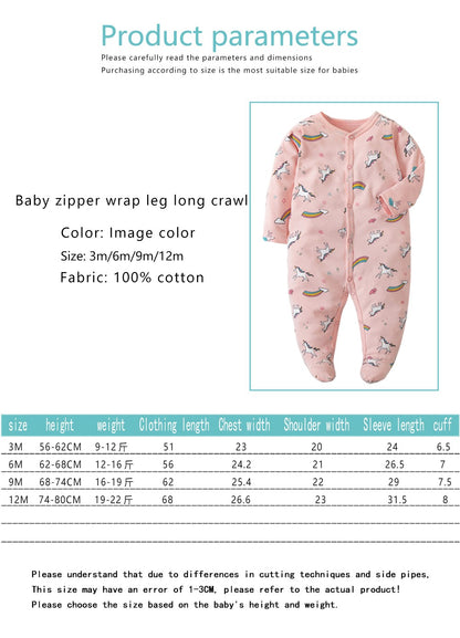 Spring and Autumn 0-12 months Baby Boys Girls Bodysuit Long Sleeve 100% Cotton  Baby Clothes Newborn body bebe Jumpsuit Clothing