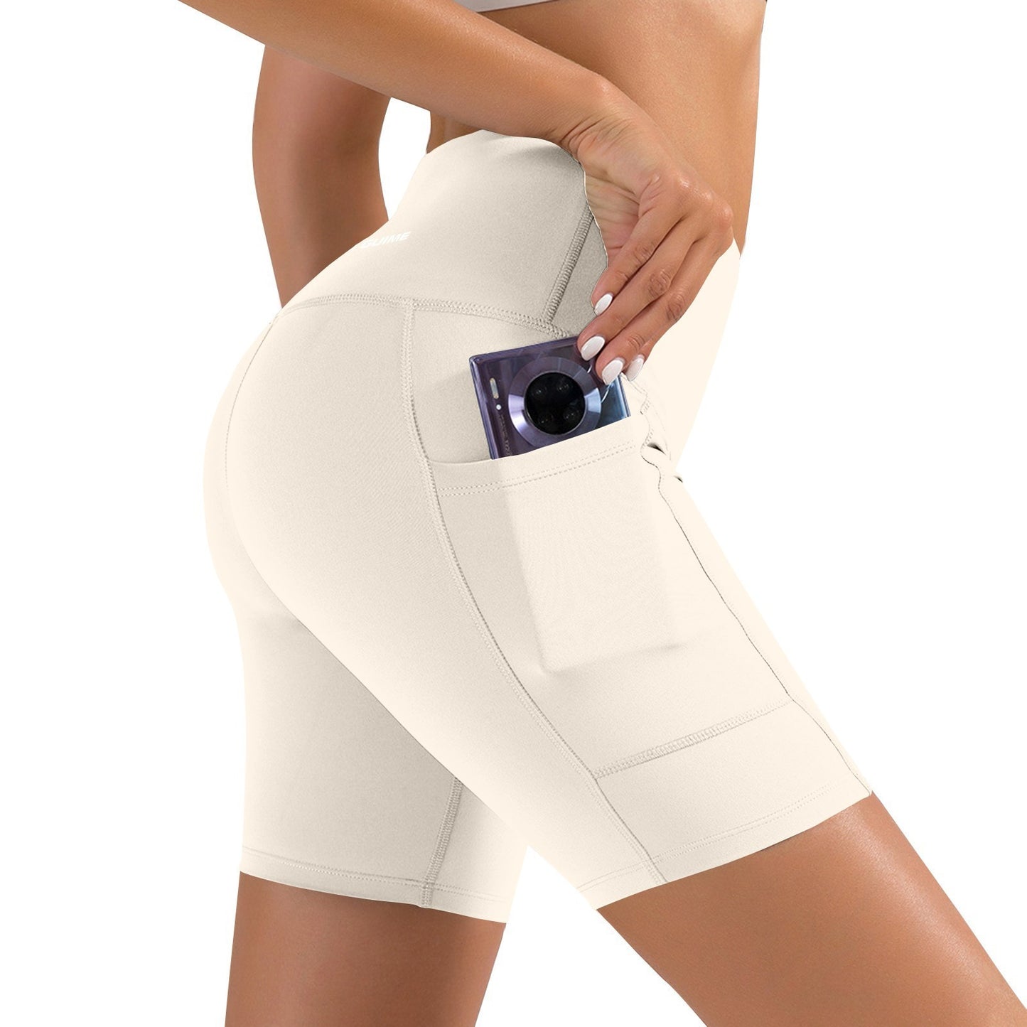 Women Sports Short Yoga Shorts High Waist Breathable Soft Fitness Tight Women Yoga Legging Shorts Cycling Athletic Gym Shorts