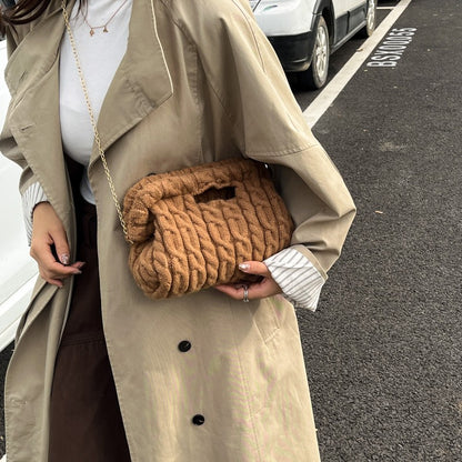 Clutch Bag for Women Lady Underarm Shoulder Bags Shoulder Crossbody Bag for School Work Shopping Travel Daily Use