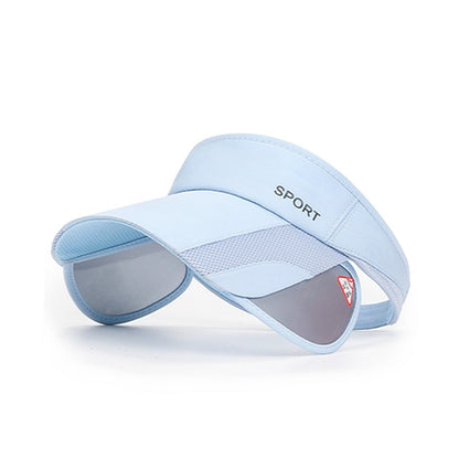 Summer Sports Sun Hats Men And Women Cap Adjustable Visor UV Protection Top Empty Tennis Golf Running Cycling Sunscreen Hat