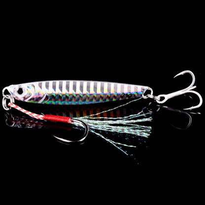 3/5/8 unidades de iscas de pesca de metal Jig Set 7g 10g 14g 21g 28g 40g Iscas de Jigging de arremesso em costa marítima Colher isca artificial de água salgada