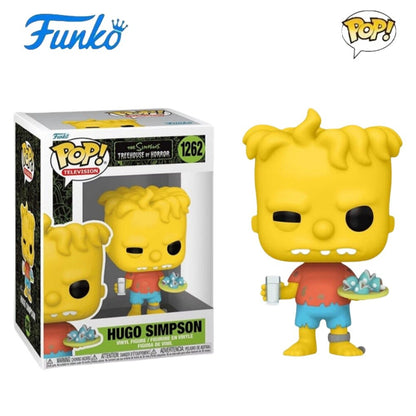 Hugo Simpson Boneco Articulado Os Simpsons Série Bruxa Maggie Lise Anime Boneca Modelo Edição Limitada Coleção Brinquedos Originais Presentes