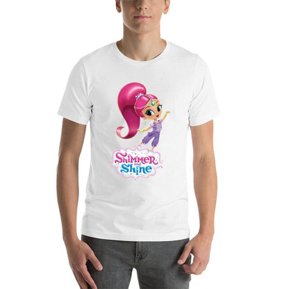 Shimmer And Shine T-Shirt men t shirt cotton 100% black cotton t-shirt plain for man package T-Shirt