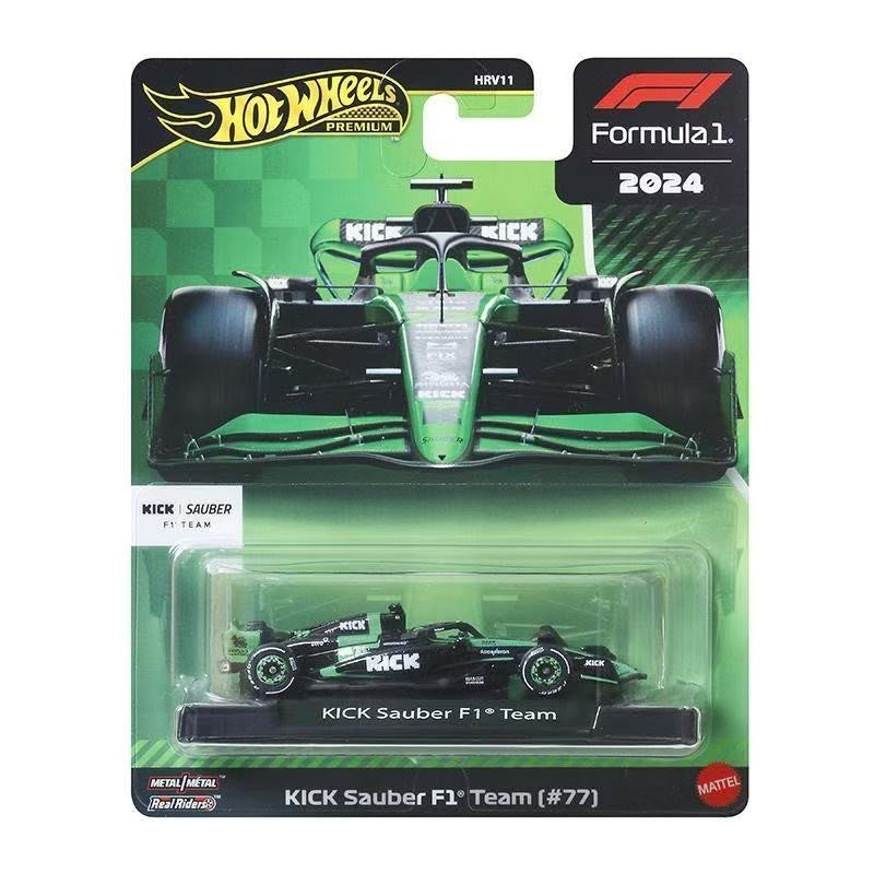 Hot wheels Premium 2025 NEW Formula F1 FW46 Racing Diecast Cars Model Mclaren KICK Sauber Williams Team 1:64 Model Alloy Vehicle