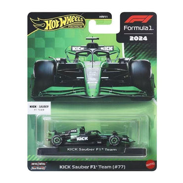 Hot wheels Premium 2025 NEW Formula F1 FW46 Racing Diecast Cars Model Mclaren KICK Sauber Williams Team 1:64 Model Alloy Vehicle
