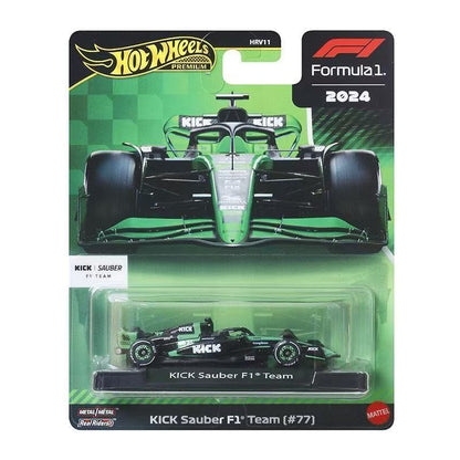 Hot wheels Premium 2025 NEW Formula F1 FW46 Racing Diecast Cars Model Mclaren KICK Sauber Williams Team 1:64 Model Alloy Vehicle