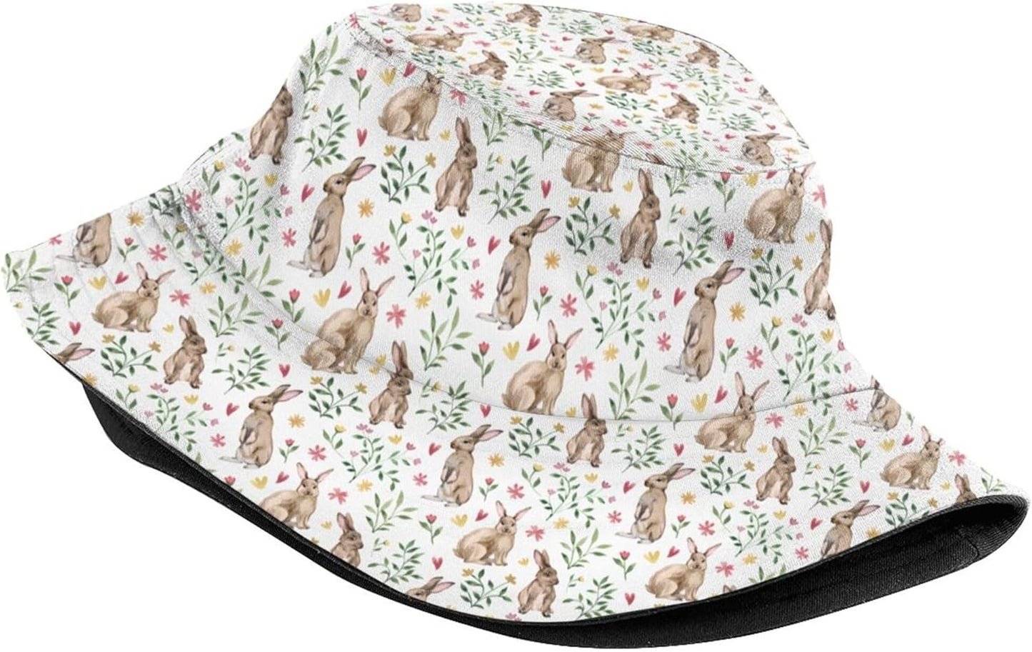 Easter Eggs 4 Bucket Hat for Women Men Summer Travel Beach Sun Cap Easter Hat Outdoor Fisherman Hat Unisex