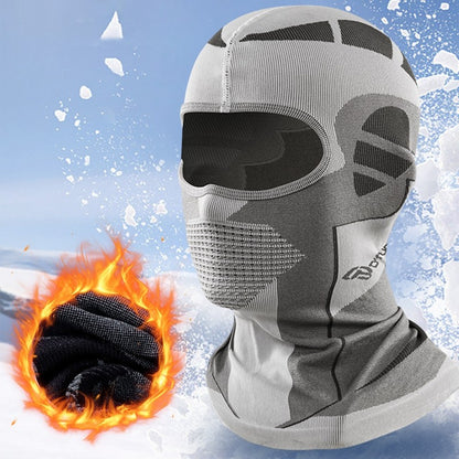 Men Women Cold-Proof Thermal Scarf Winter Ski Hat Balaclava Full Face Mask Ski Cycling Hunting Head Neck Cover Helmet Liner Cap