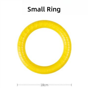 Brinquedo para animais de estimação EVA, bola flutuante para cães, treinamento de cães, anel de puxar, resistente à mordida, bola de dentição, bola de corda, bola de espuma, resistente à mordida, brinquedo para cães