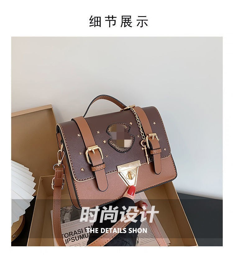 Magic Academy Style Cambridge Bag Handheld Crossbody British Style Postman Bag