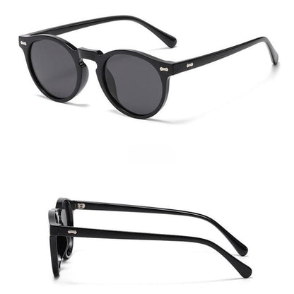 2024 Polarized Sunglasses Men Women Brand Designer Retro Round Sun Glasses Vintage Male Female Goggles UV400 Oculos Gafas De Sol