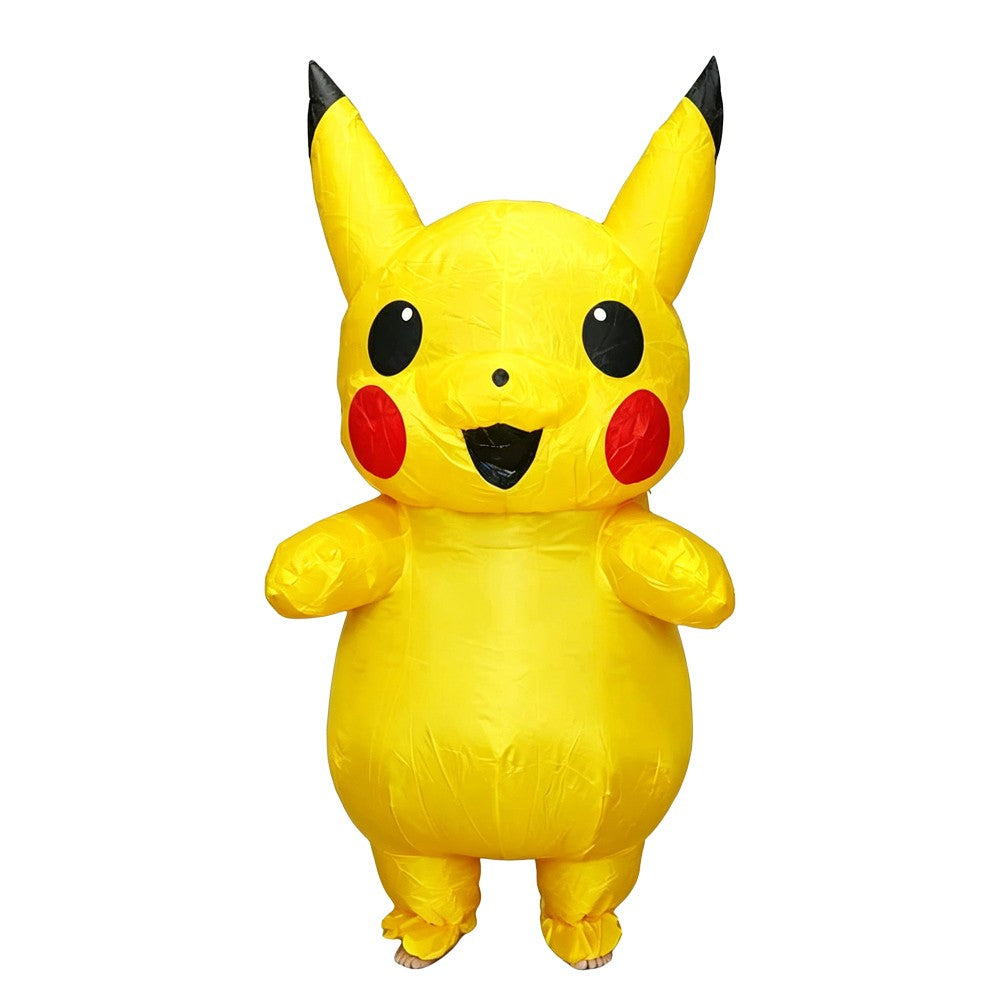 Cute   Inflatable Rabbit Costume Mascot Parade Adult Character Cosplay Birthday Halloween Party Event Set