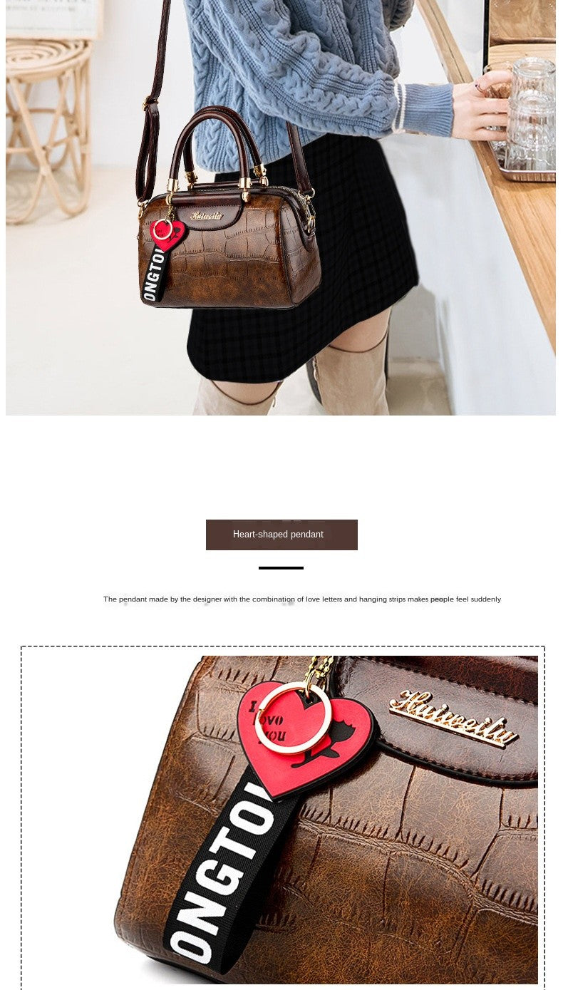 Luxury Design Handbags Shoulder Bags Top Quality PU Leather Women Handbag Classic Crocodile Tote Bag Female Messenger Bag Bolso