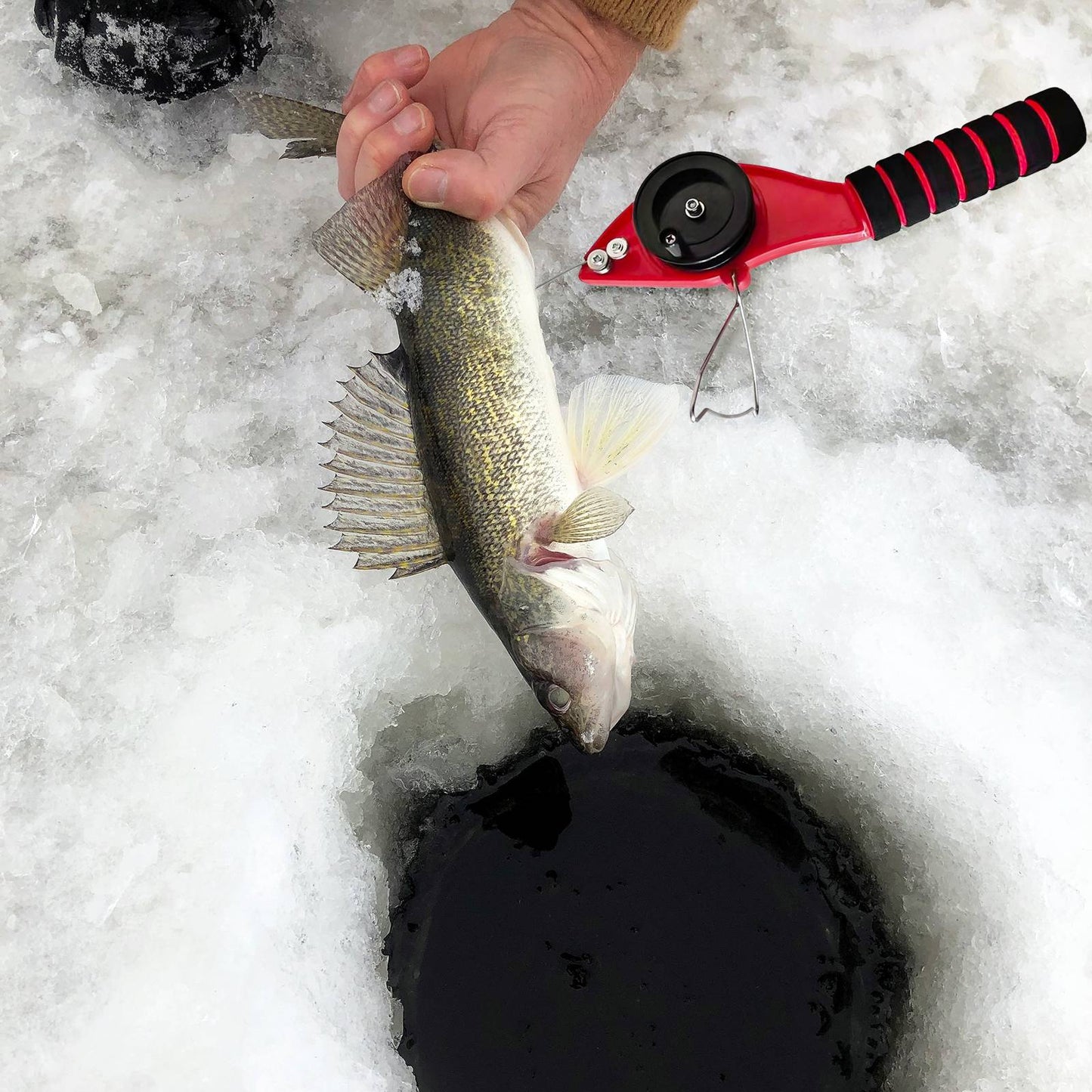 Mini Handheld Portable Ice Fishing Rod, Small Fishing Rod Fishing Equipment