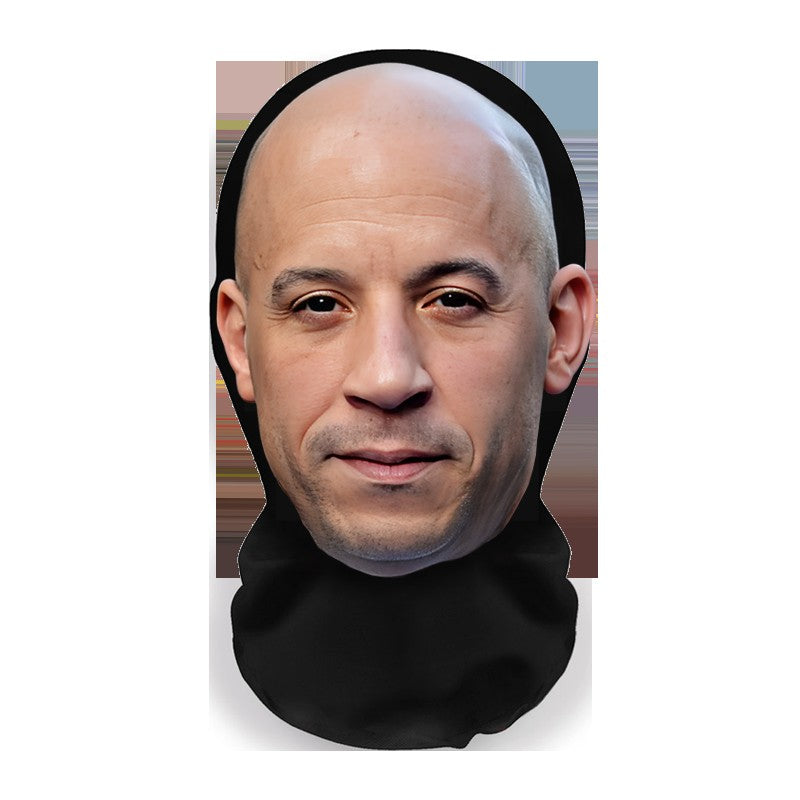Indian-style 3D Party Realistic Mask Headgear, Abstract and Funny Cosplay Mask, Essential Equipment for Going Out for Cycling
