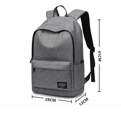 Mochila Masculina Casual Minimalista Versátil Mochila de Grande Capacidade Escolar para Estudantes Computador Bolsa de Viagem Mochila Unissex Lavável