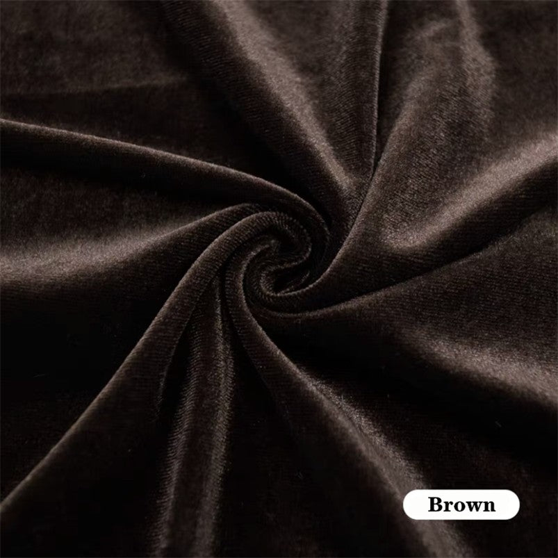 Preppy Style A-line Long Skirt Female Vintage Velvet Solid Skirt Autumn Winter Women Fashion High Waist Office Work Skirts 7XL