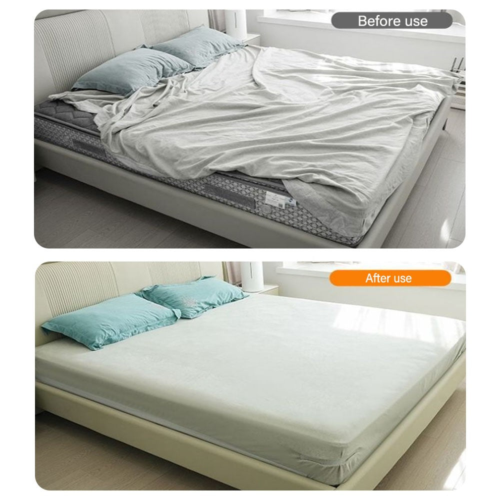 4Pcs Invisible Bedsheet Corner Tightener Clips Multifunctional Bed Sheet and Bed Cover Grippers Non-Slip Quilt Cover Fixed Clips