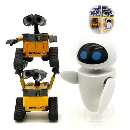 1pc Disney Wall-E Robô Wall E EVE PVC Bonecos de Ação Colecionáveis Modelo Brinquedos 6cm 2 Tipos