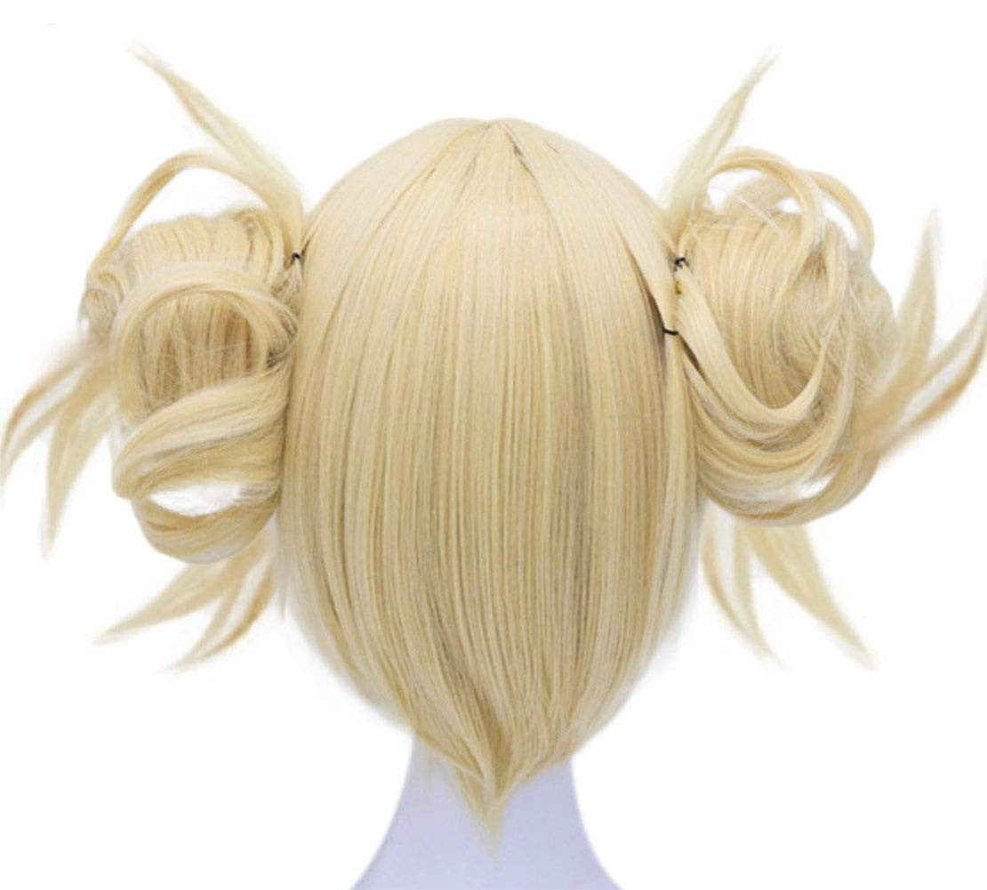 Boku No Hero Academy Cross My Body Synthetic Hair Wig Cosplay My Hero Academy Himiko Toga Party Role Play Wigs