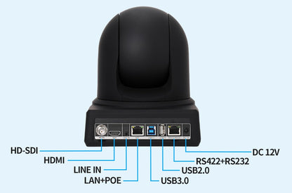 4K NDI  PTZ Camera 1-10pcs 20X Zoom Video Conference Camera for Church Business Meeting Optional 1 controller keyboard kit