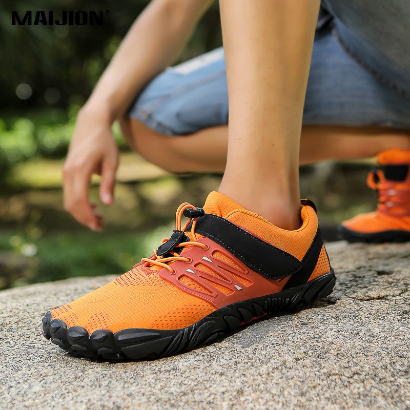 Men's Elastic Hiking Shoes Women Outdoor Sneakers for Trekking Wading Light and Comfortable Sports Shoes Non-slip Breathable