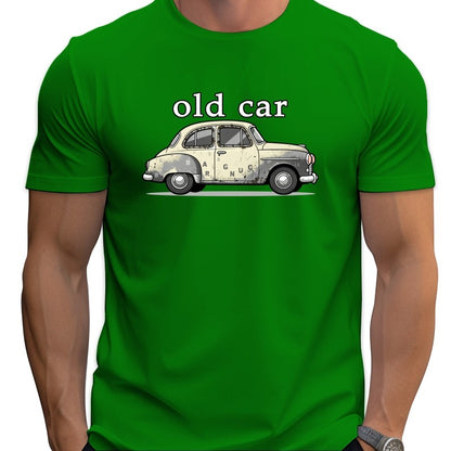 Hip Hop Street tow truck graphic T-shirt unisex casual short sleeve Loose large size Fun Cartoon 100% Cotton Top