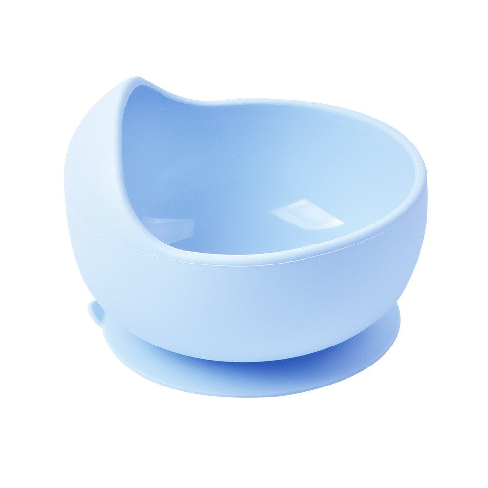 28Colors Baby Silicone Suction Bowls for Kids Waterproof Baby Feeding Tableware Spoon Children Dishes Kitchenware Infant Plates