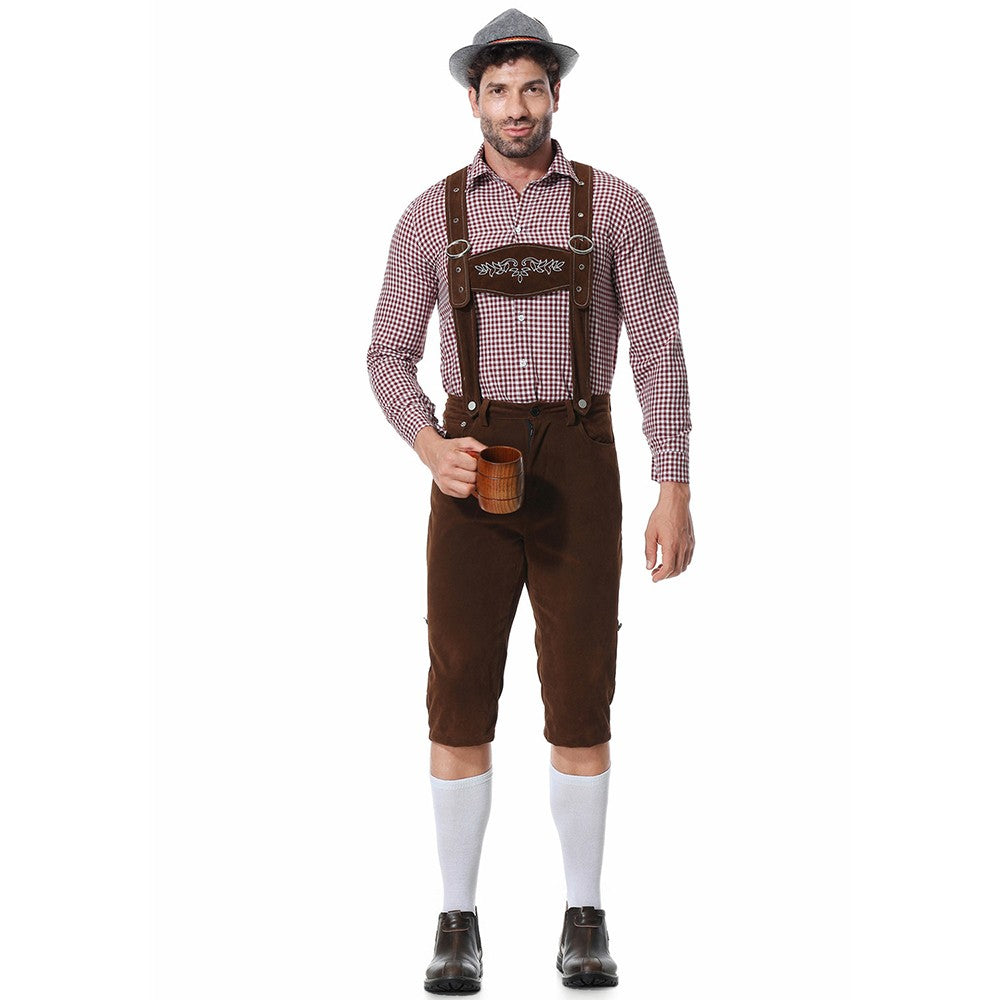 Women Bavaria Oktoberfest Dress Oktoberfest Costume for Men Bavarian German Beer Festivals Men German Beer Festival Costume