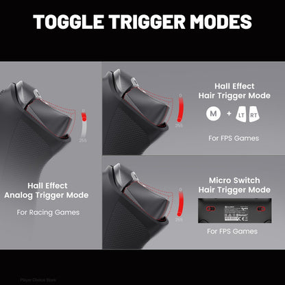 GameSir Tarantula Pro PC Gamepad for Nintendo Switch 2/1 Steam iOS Android Game Controller Hall Effect Sticks NFC ABXY Switching