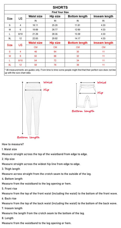 QINACTIVE Yoga Shorts for Women Pocket Scrunched Butt Gym Leggings High Waist Push Up Tights Sexy Booty Sports Shorts Fitness