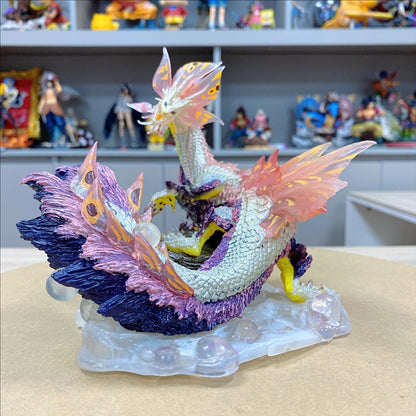 Monster Hunter World 4 Mizutsune Garagem Capcom Estátua Colecionável Modelo Boneco Brinquedo